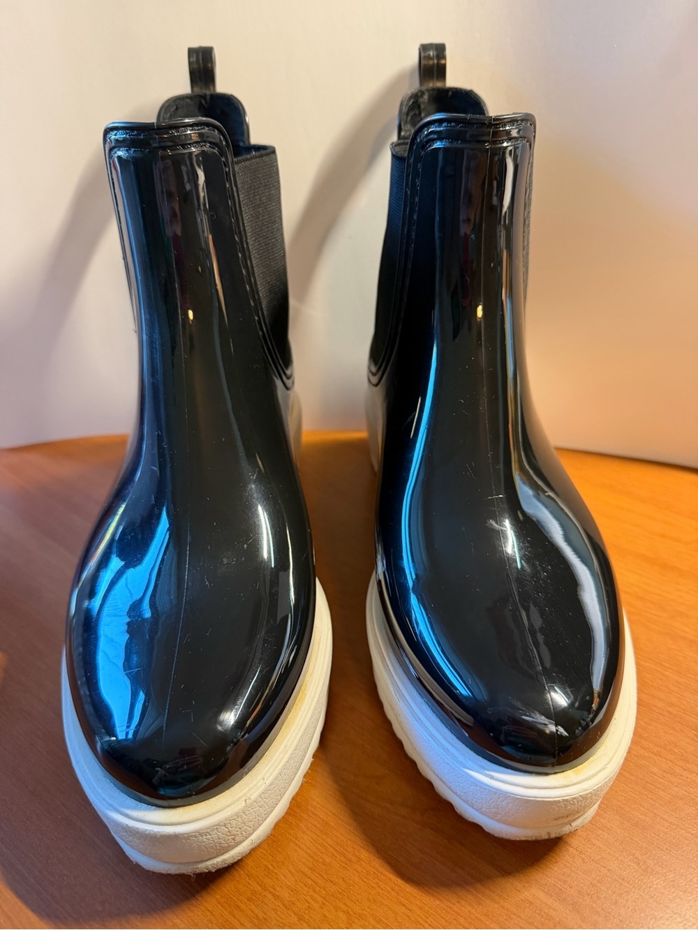 Jeffrey Campbell Patent Leather Rainboots